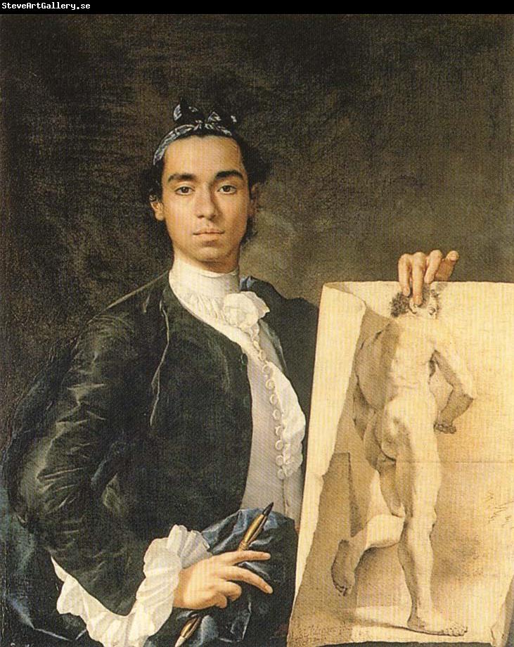 Luis Menendez Self-Portrait